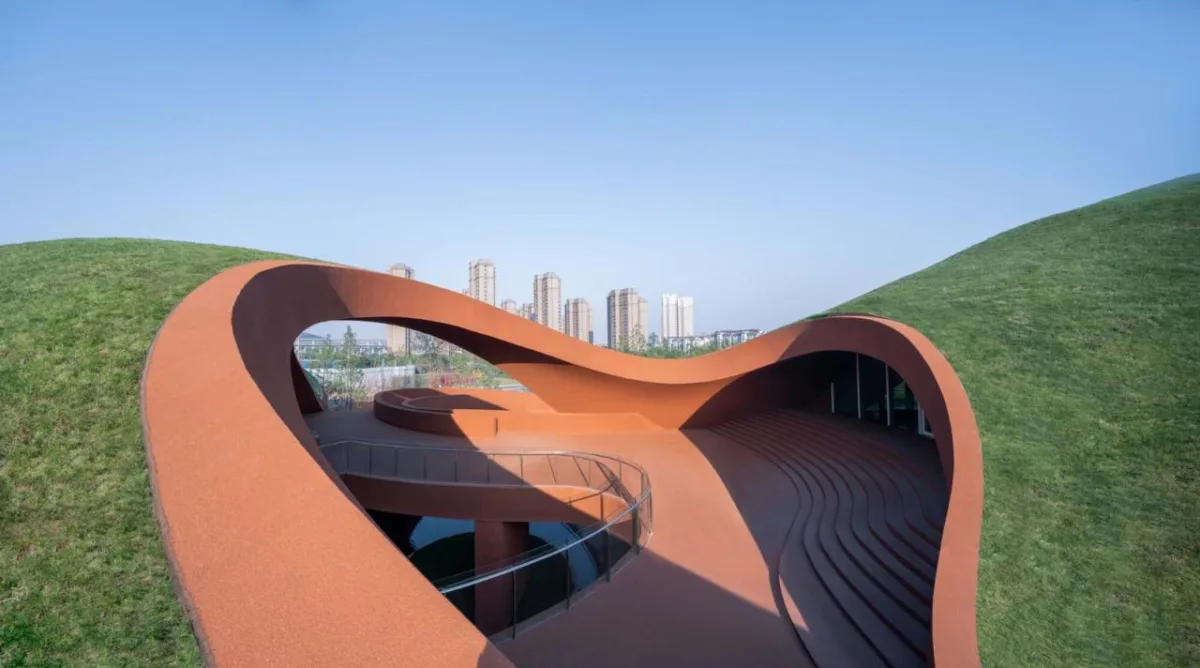 BIM建筑|华侨城巢湖自然文化中心 / 上海前及建筑设计事务所