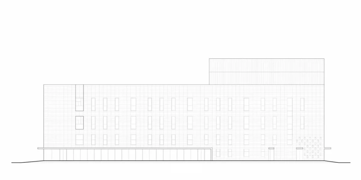 BIM建筑|朝向天空的院子——北京通州潞城市民中心 / 意度建筑