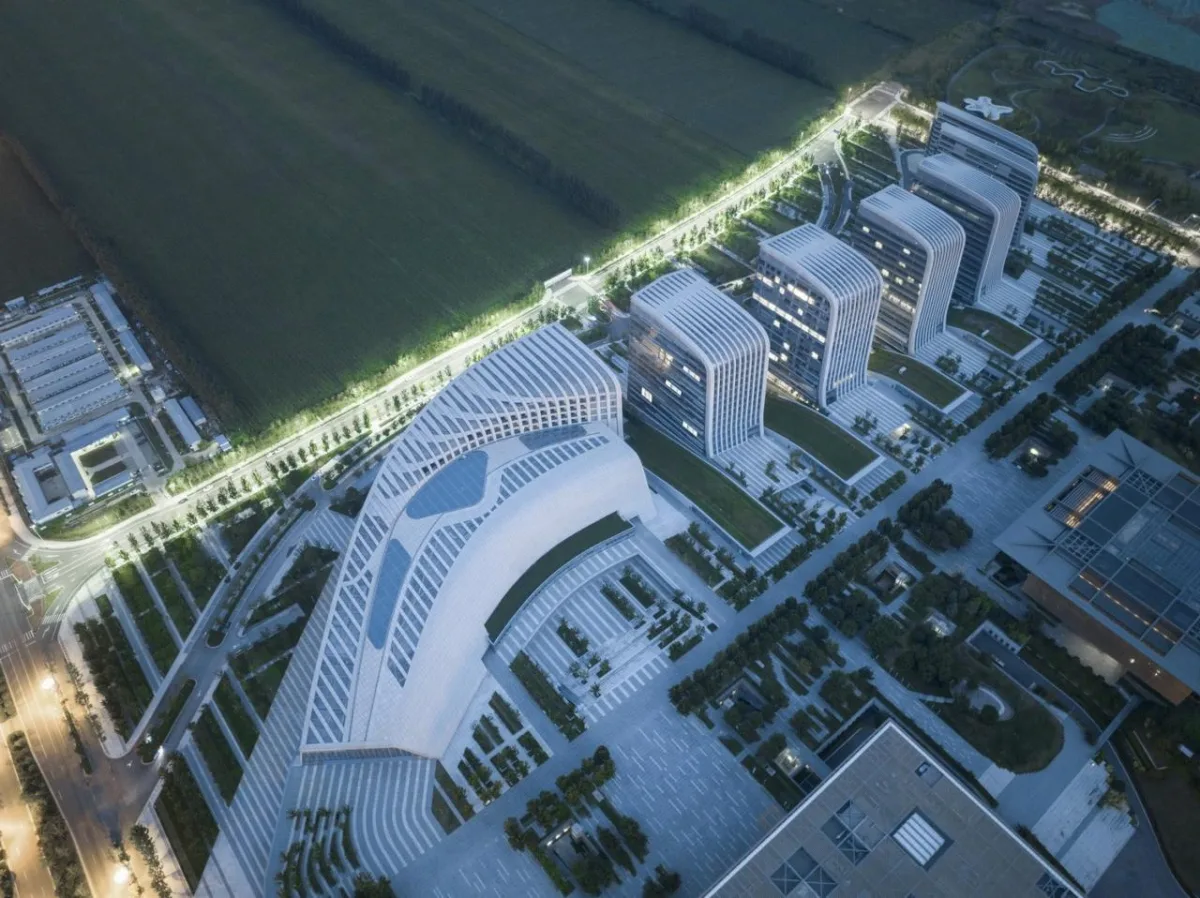 BIM建筑|高山流水、兼收并蓄的城市文化新名片—济宁市文化中心三期文化产业园 / Laguarda.Low Architects (LLA)