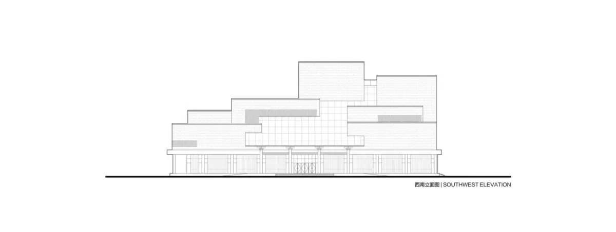BIM建筑|嵩县三馆合一建设项目 / 王晖建筑工作室