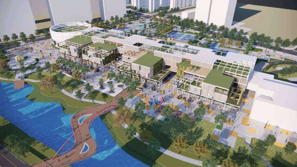 BIM建筑|遇见未来——510生活广场改造 / 简和建筑