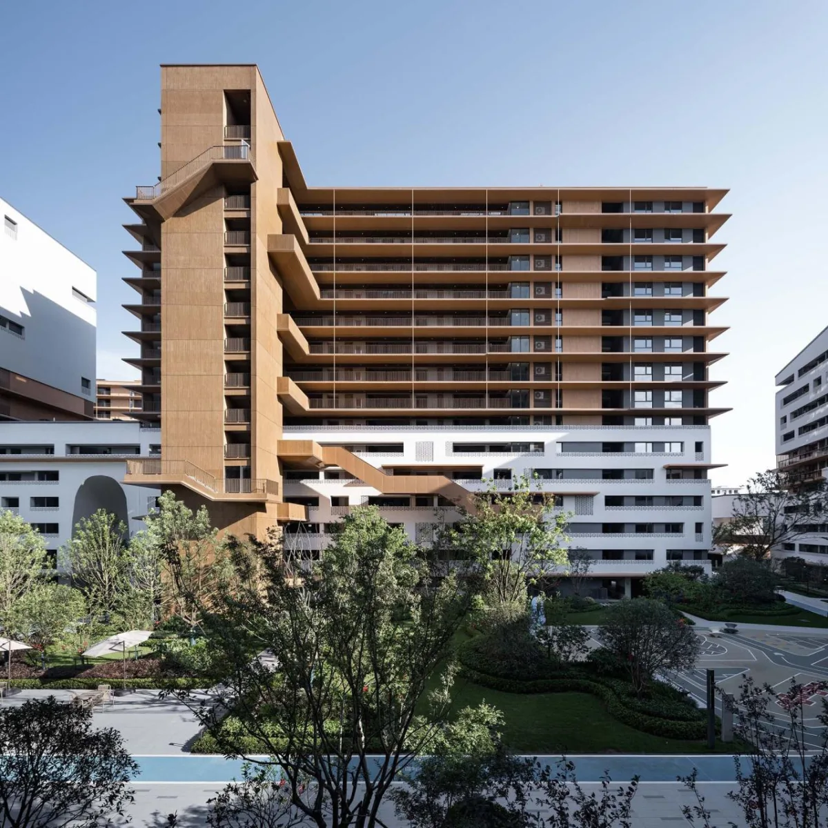 BIM建筑|衢州礼贤未来社区安置房 / gad杰地设计