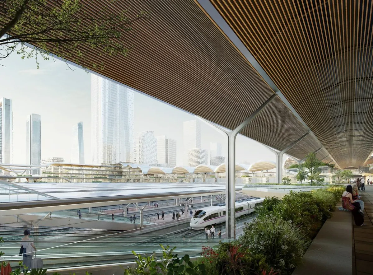 BIM建筑|欧洲最大城市更新： 马德里查马丁车站 / UNStudio + b720