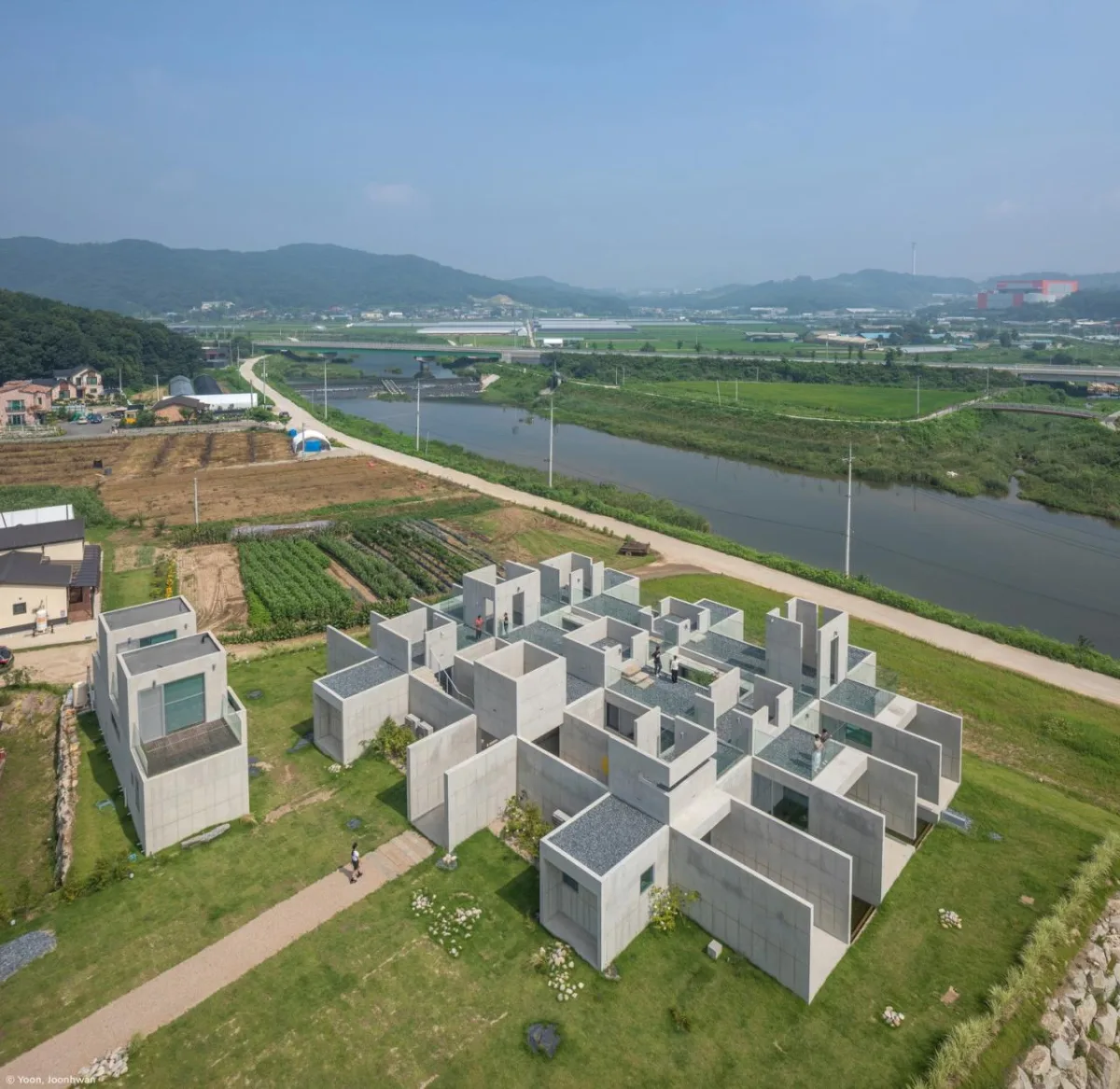 BIM建筑|‘跨文化空间’，NONSPACE 咖啡馆 / ON Architecture INC.
