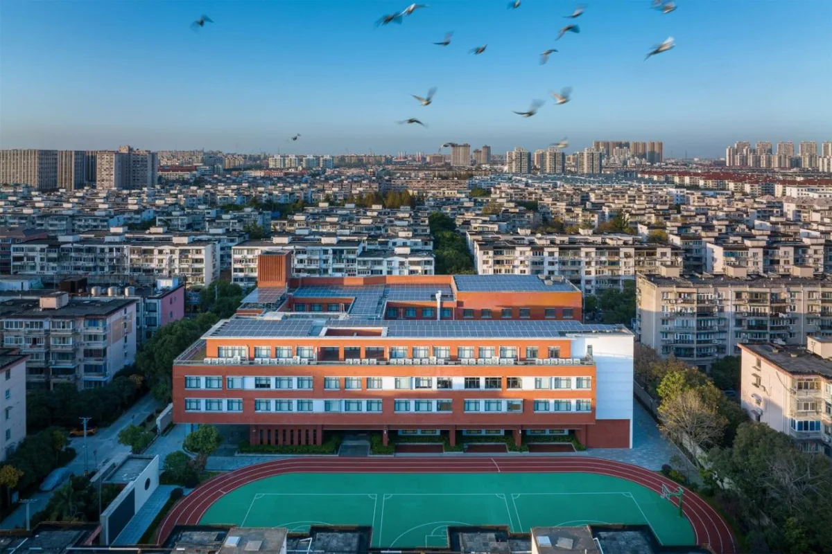 BIM建筑|兰生复旦中学国和路校区改扩建项目 / 上海华都建筑规划设计有限公司