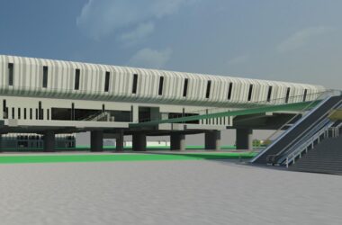 地铁站BIM模型土建BIM模型+机电管线综合BIM模型-BIM建筑网