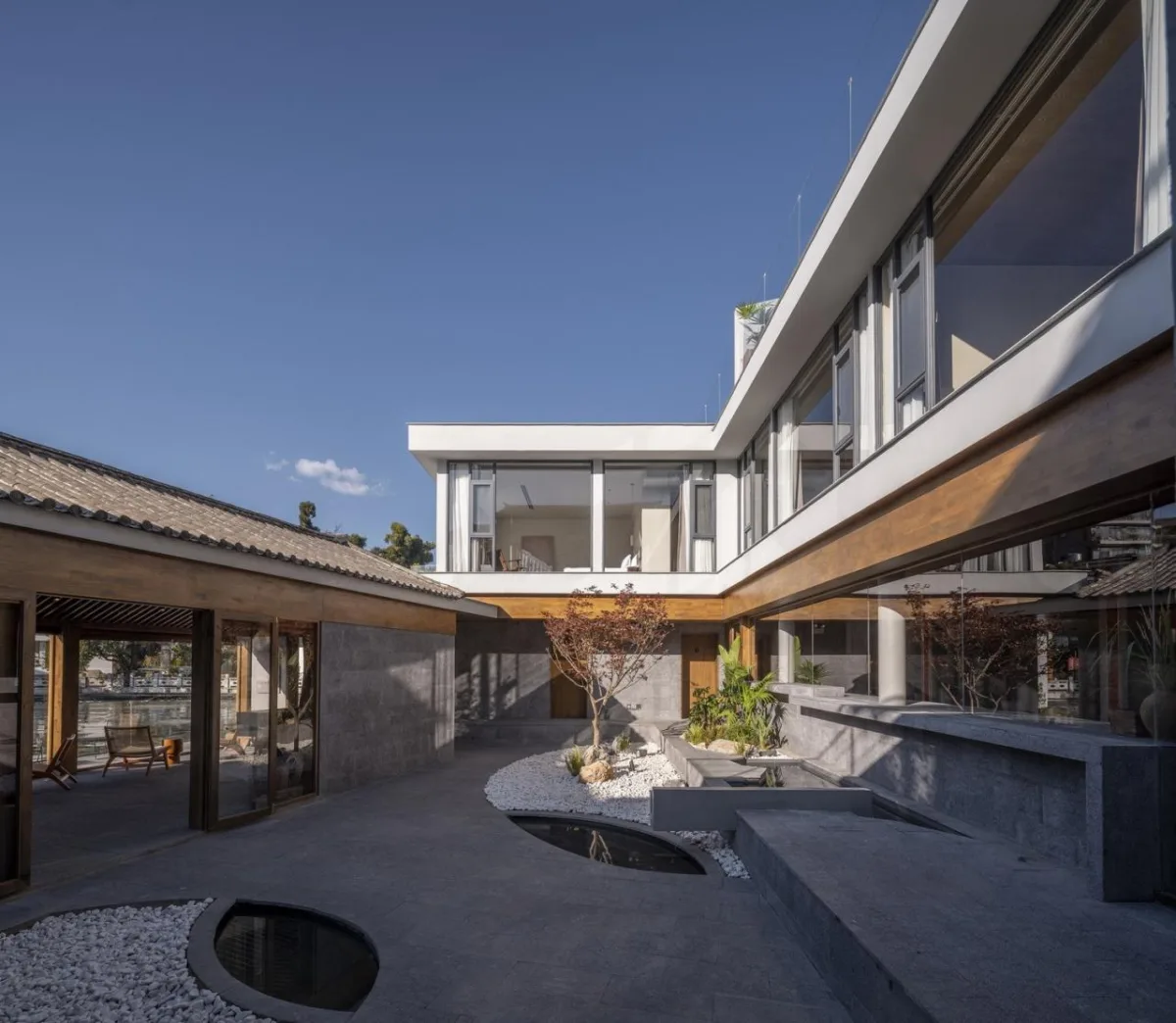 BIM建筑|海边的心灵驿站 ：大理双廊陶唐之丘度假酒店设计 / 三文建筑