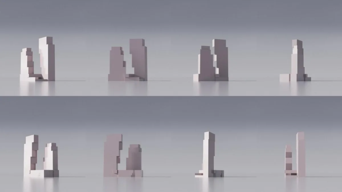 BIM建筑|纽约绿点 Landing D，掰开体量 / OMA / Jason Long