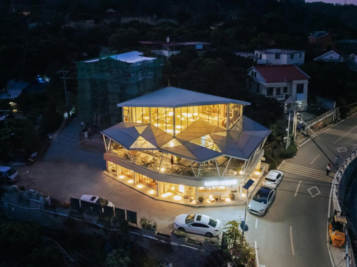 BIM建筑|山屿二分之一咖啡馆（东坪山改造）/ 厦门大学建筑设计研究院有限公司（AUAD）