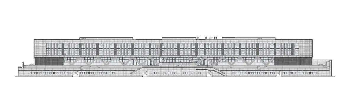 BIM建筑|济南历城二中彩石校区 / 同圆设计