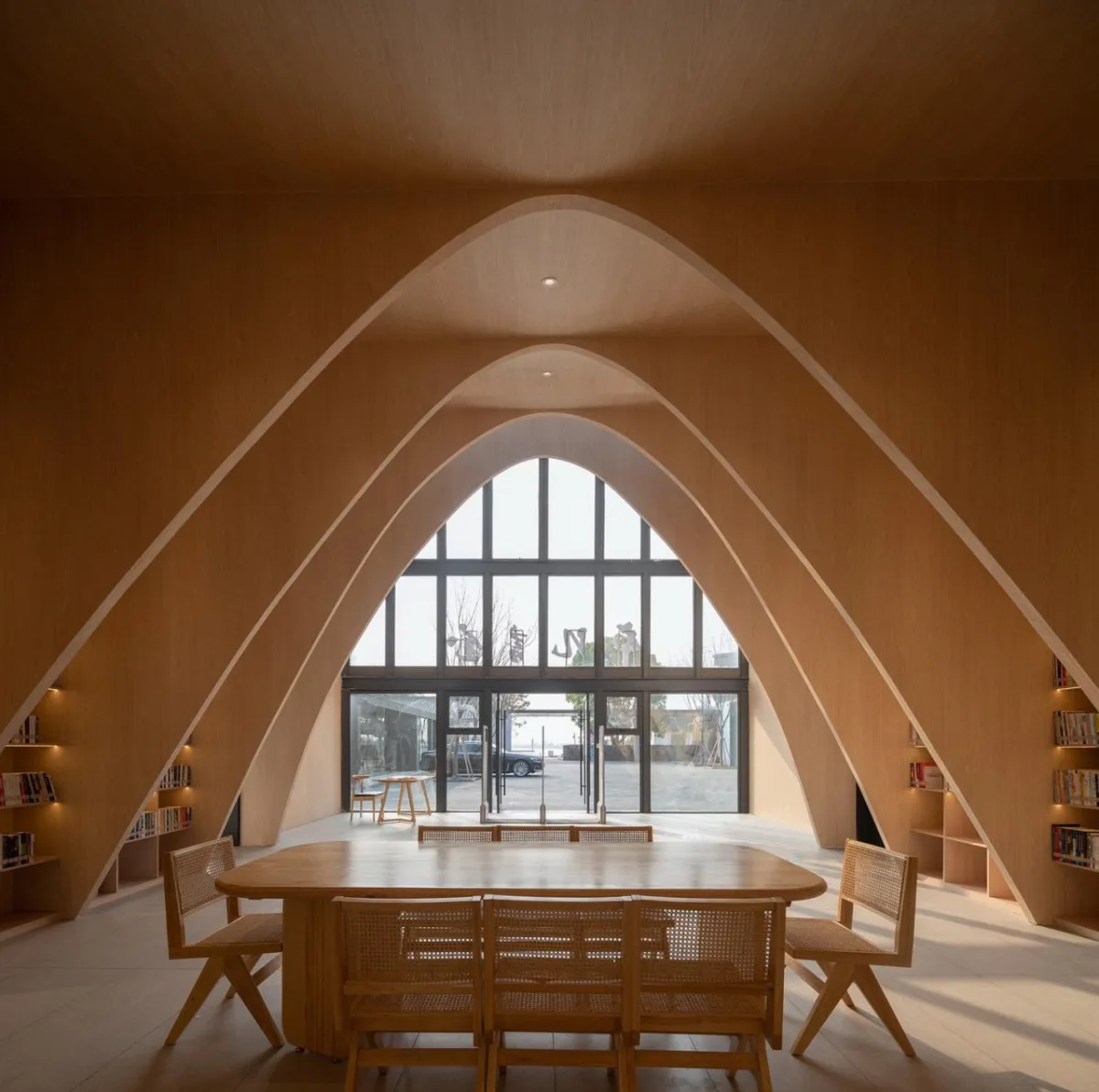 BIM建筑|龙游团石村未来乡村生活馆 / 上海严旸建筑设计工作室