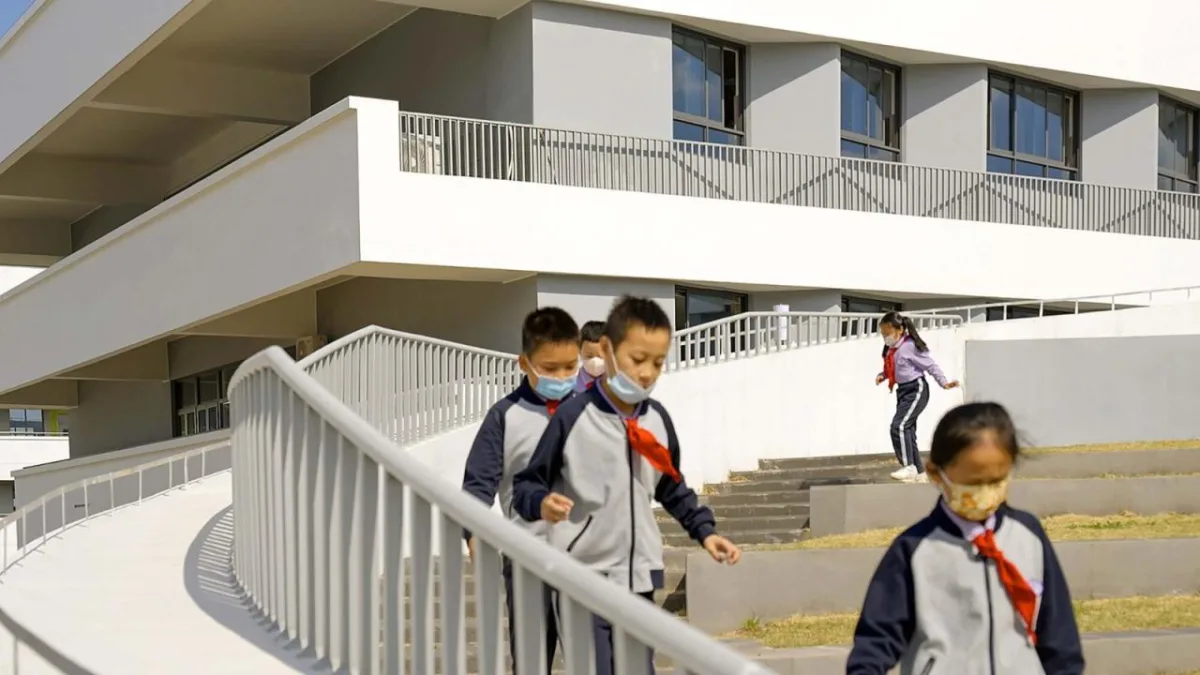 BIM建筑|上海福山唐城外国语小学（培德校区）设计 / 华建集团上海建筑设计研究院