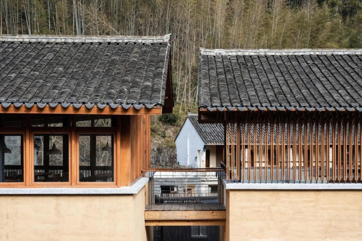 BIM建筑|奉化栖霞坑发电站改造的溪边餐厅 / 尌林建筑设计事务所