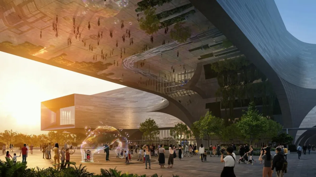 BIM建筑|​新加坡新科学中心，滨水漂浮 / 扎哈·哈迪德建筑事务所