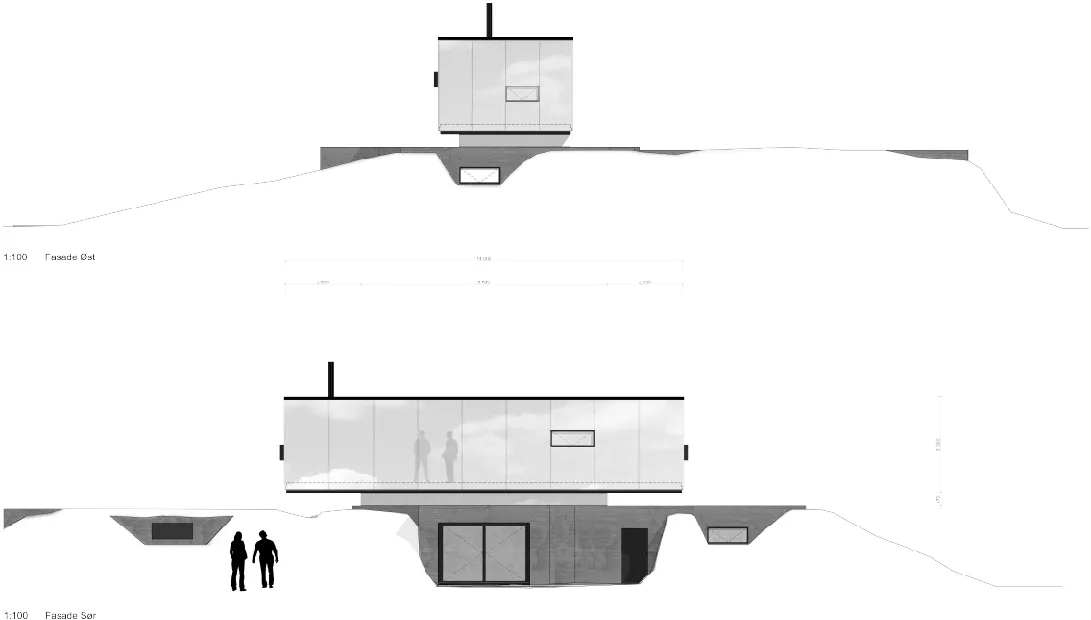 BIM建筑|军事碉堡新生，布雷克斯塔漂浮亭屋 / ASAS arkitektur
