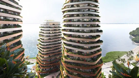 BIM建筑|MVRDV设计厄瓜多尔六座相互连接的摩天大楼