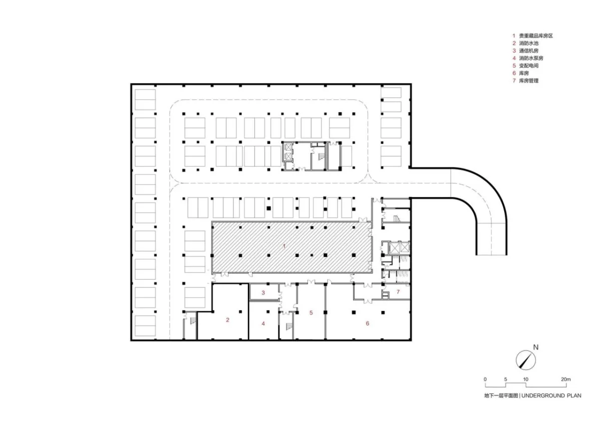 BIM建筑|嵩县三馆合一建设项目 / 王晖建筑工作室