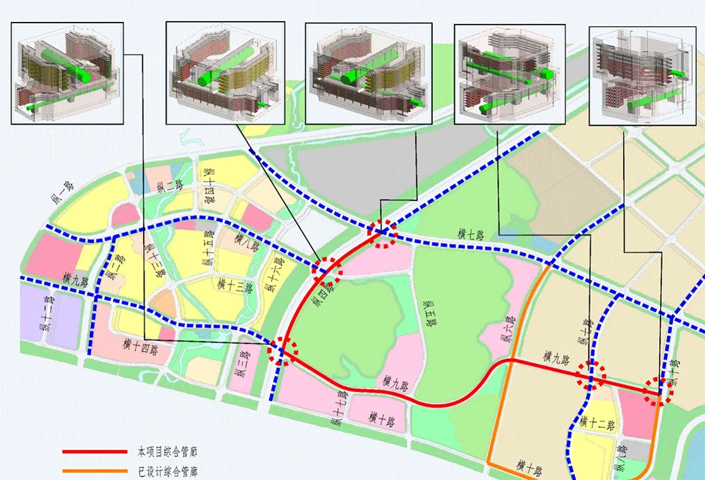地下综合管廊BIM项目REVIT模型，含汇报PPT和BIM演示视频