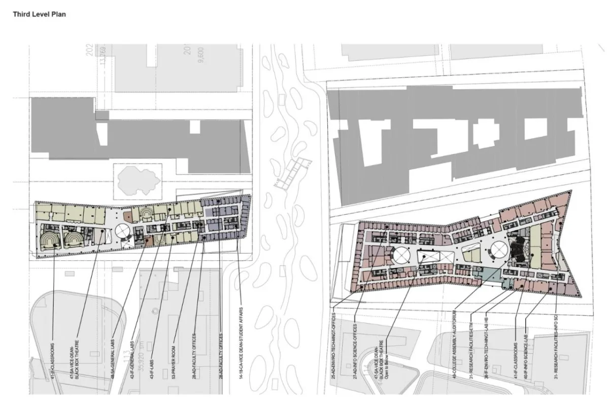 BIM建筑|科威特大学生命科学学院 / CambridgeSeven + Gulf Consult
