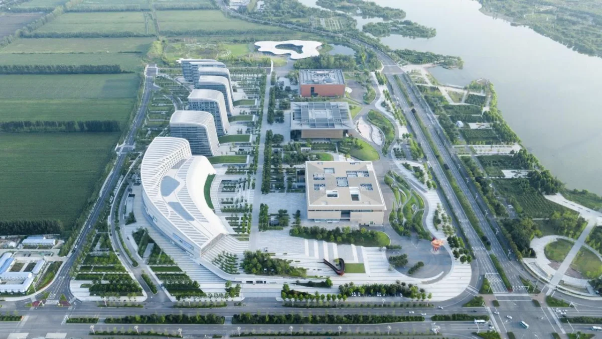BIM建筑|高山流水、兼收并蓄的城市文化新名片—济宁市文化中心三期文化产业园 / Laguarda.Low Architects (LLA)