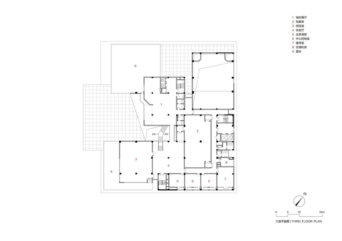 BIM建筑|嵩县三馆合一建设项目 / 王晖建筑工作室