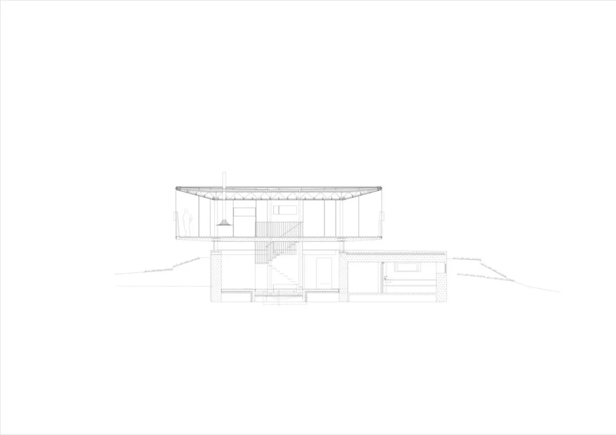 BIM建筑|军事碉堡新生，布雷克斯塔漂浮亭屋 / ASAS arkitektur