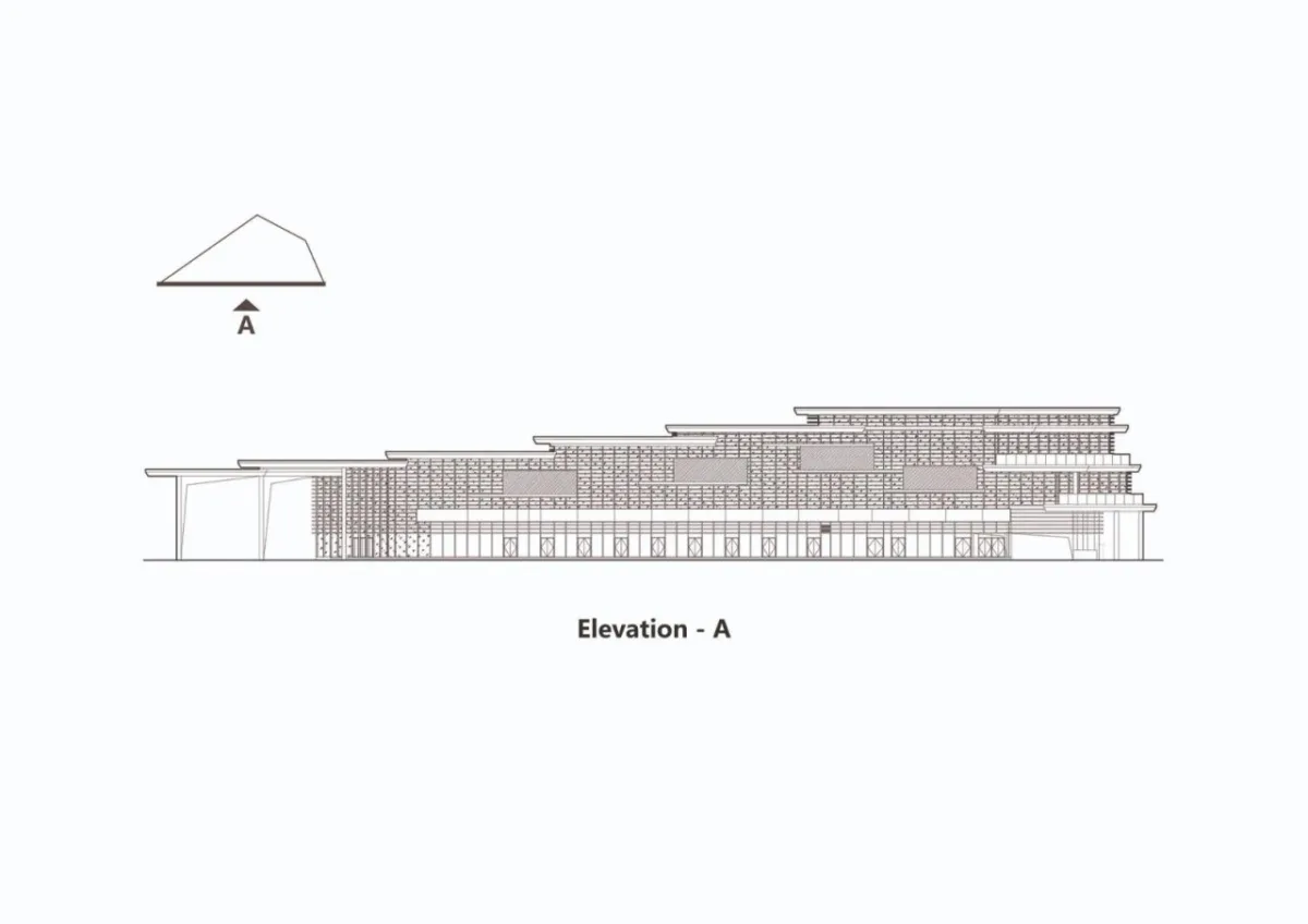 BIM建筑|刘潭市集 / 米丈建筑