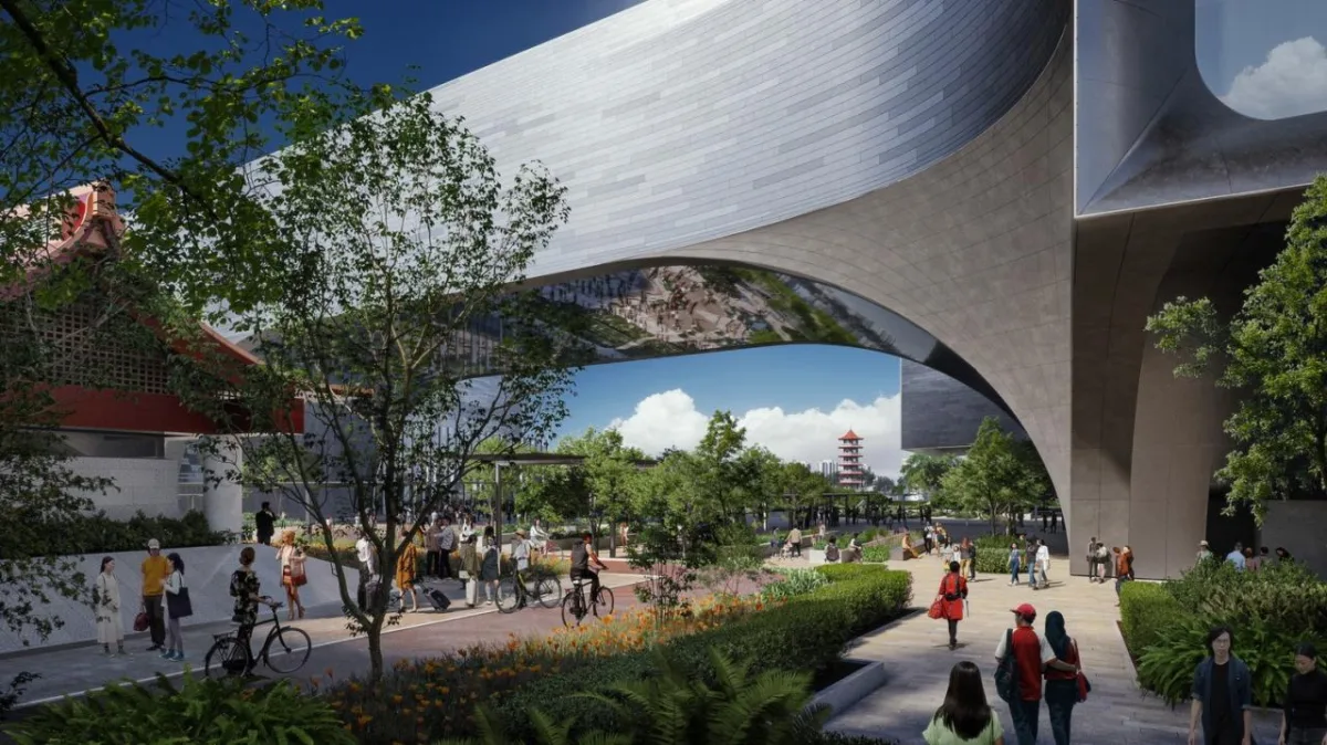 BIM建筑|​新加坡新科学中心，滨水漂浮 / 扎哈·哈迪德建筑事务所