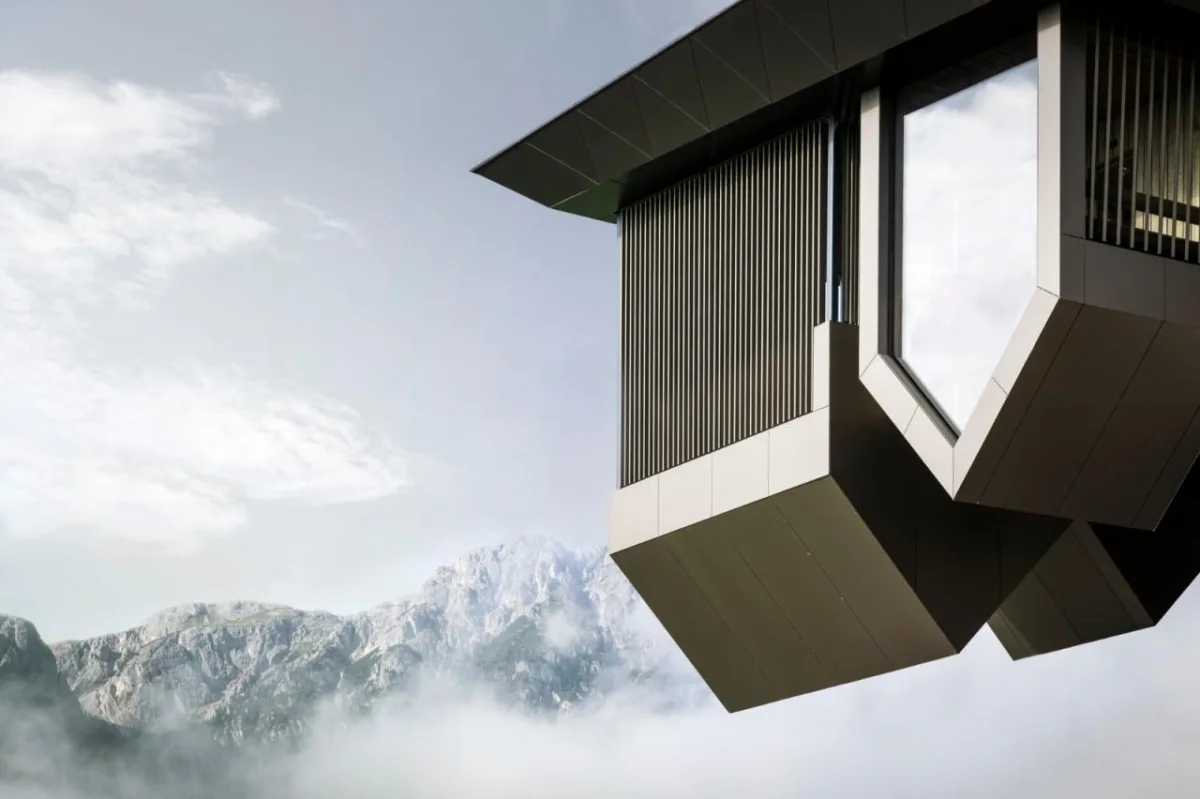 BIM建筑|“倒挂”建筑，Hubertus 酒店扩建 / noa*