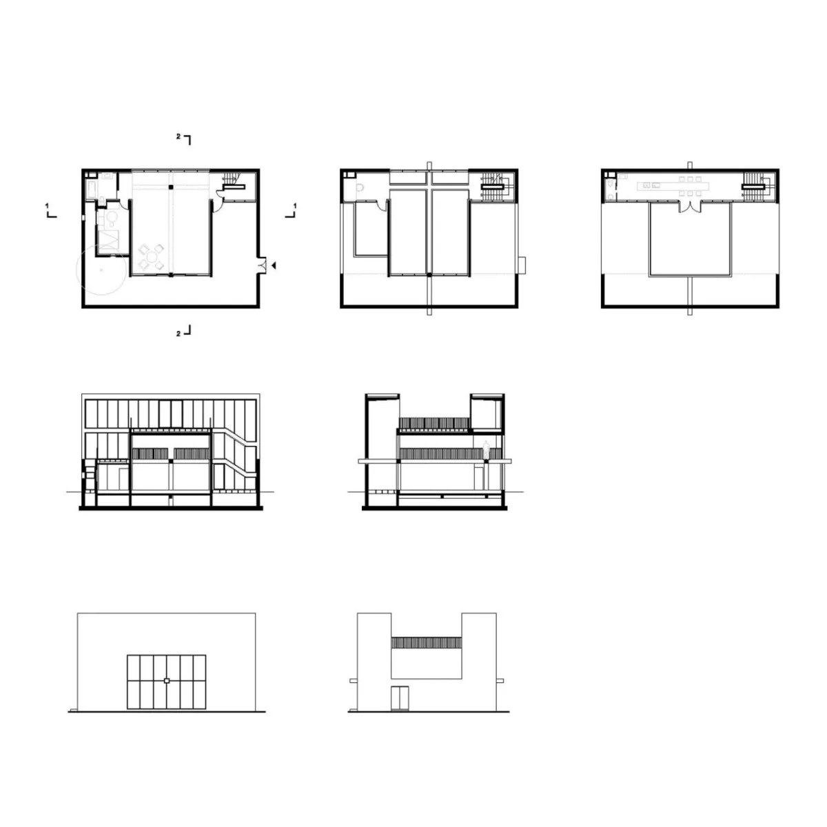 BIM建筑|四栋坊宅 / 非常建筑