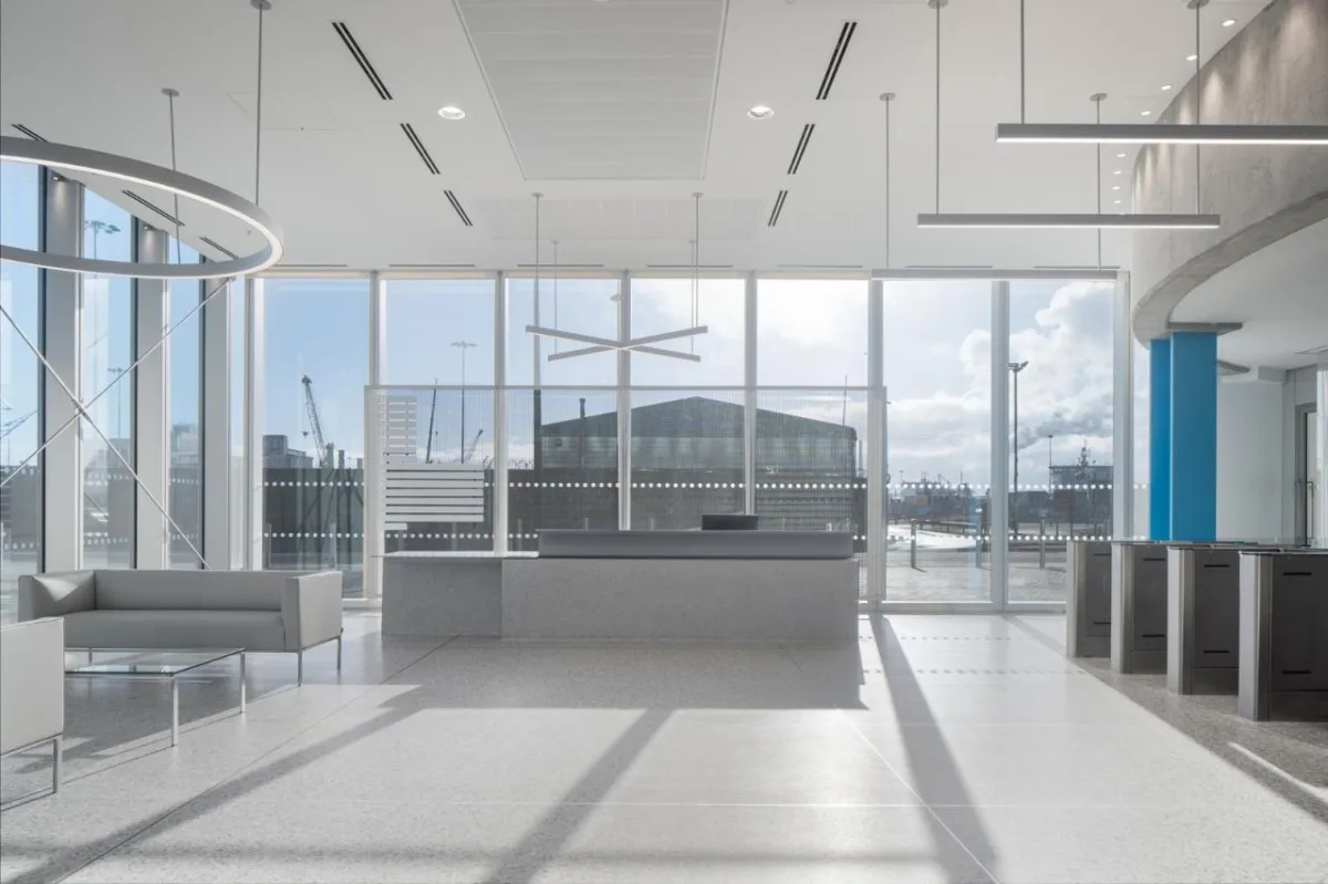 BIM建筑|蓝色‘骨头’，EXO 办公大楼 / Shay Cleary Architects