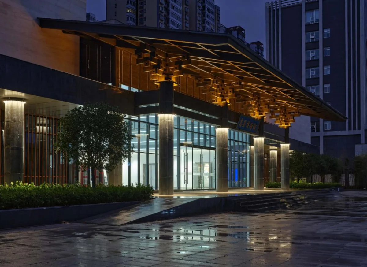 BIM建筑|嵩县三馆合一建设项目 / 王晖建筑工作室