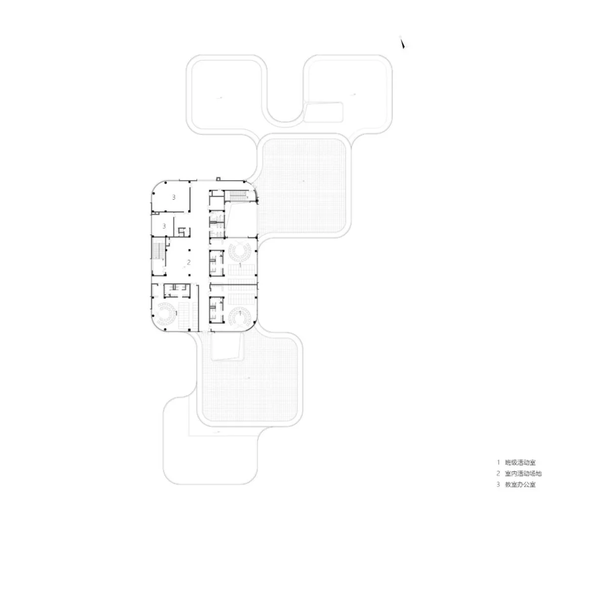 BIM建筑|成都市双流区九龙湖幼儿园 / 本末建筑　