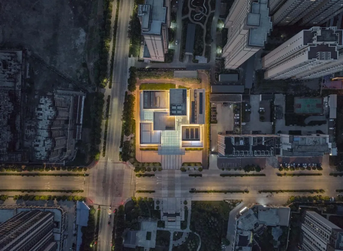 BIM建筑|嵩县三馆合一建设项目 / 王晖建筑工作室