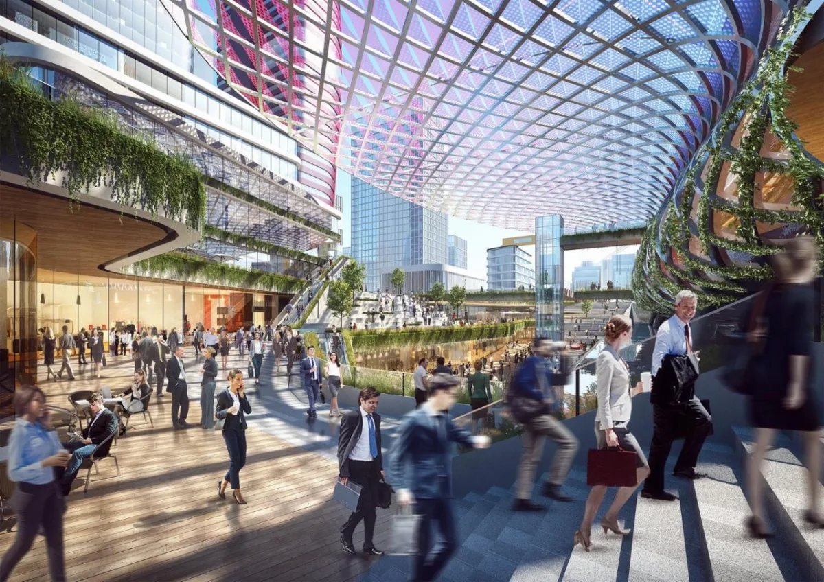 BIM建筑|广州船厂城市设计国际竞赛方案首次亮相 / SPARK
