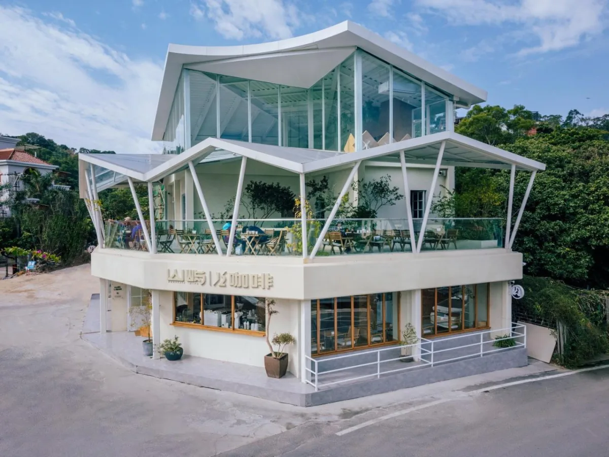 BIM建筑|山屿二分之一咖啡馆（东坪山改造）/ 厦门大学建筑设计研究院有限公司（AUAD）