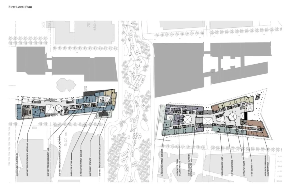 BIM建筑|科威特大学生命科学学院 / CambridgeSeven + Gulf Consult