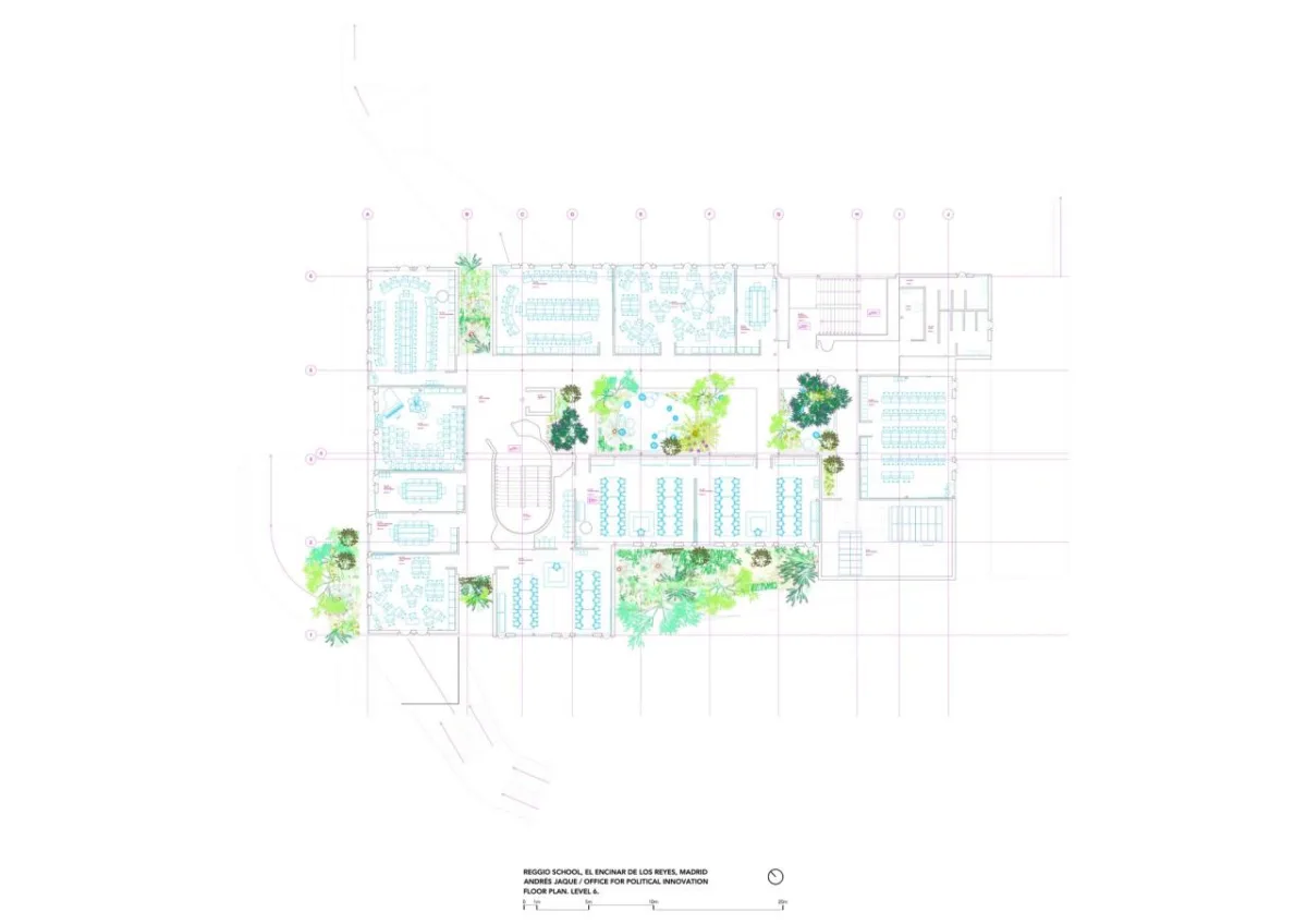 BIM建筑|市集化校园，瑞吉欧学校 / Andrés Jaque+Office for Political Innovation