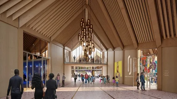BIM建筑|BIG设计沃思堡国家六月节博物馆