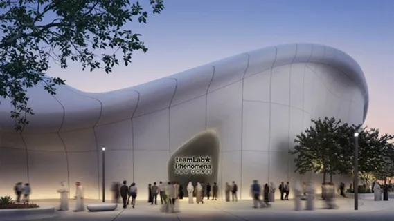 BIM建筑|TeamLab在阿布扎比展示“无限好奇家园”