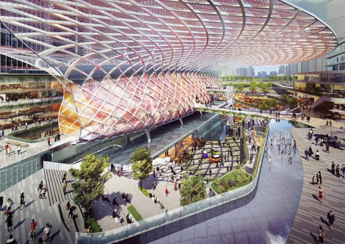 BIM建筑|广州船厂城市设计国际竞赛方案首次亮相 / SPARK