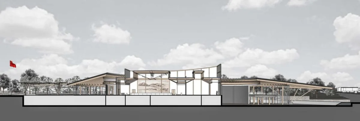 BIM建筑|长三角生态绿色一体化发展示范区（嘉善）企业交流服务基地 / 上海绿建建筑设计事务所