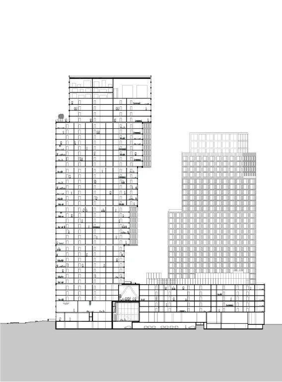 BIM建筑|纽约绿点 Landing D，掰开体量 / OMA / Jason Long