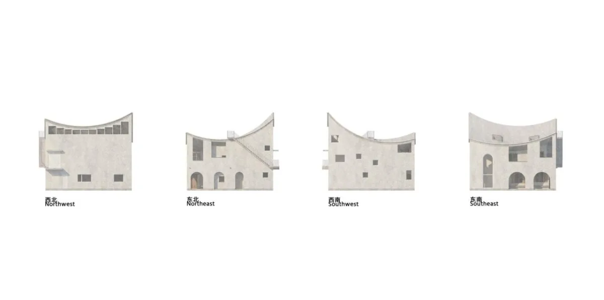 BIM建筑|乡村画室 / 跳房子建筑工作室