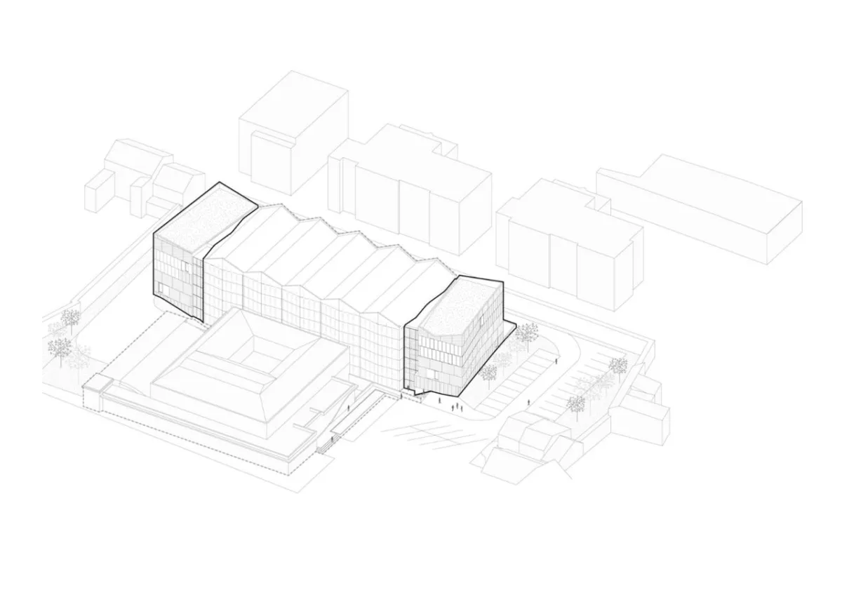 BIM建筑|法国曼恩卢瓦尔省档案馆扩建 / Magnum architectes & urbanistes