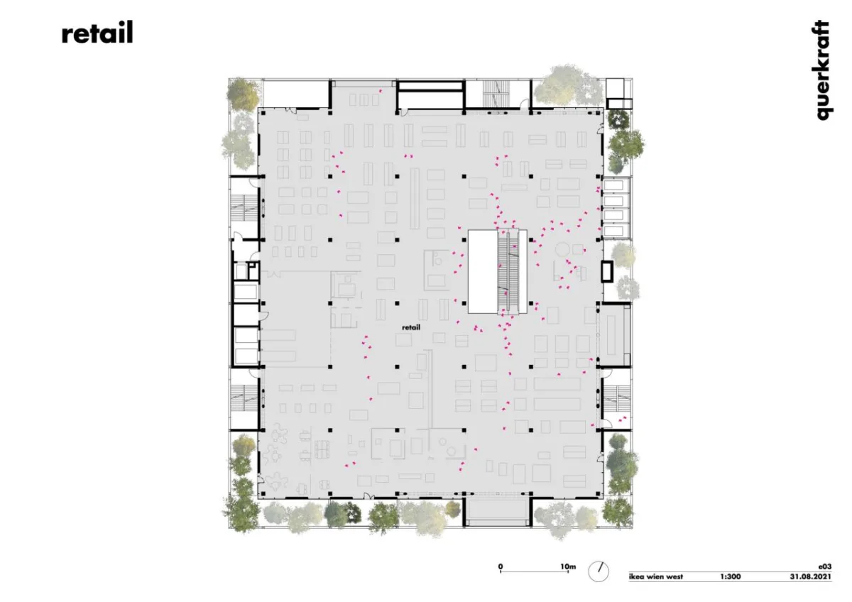 BIM建筑|宜家商场 / Querkraft