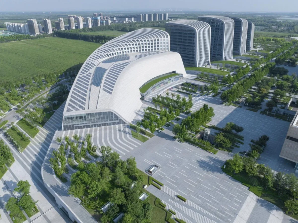 BIM建筑|高山流水、兼收并蓄的城市文化新名片—济宁市文化中心三期文化产业园 / Laguarda.Low Architects (LLA)
