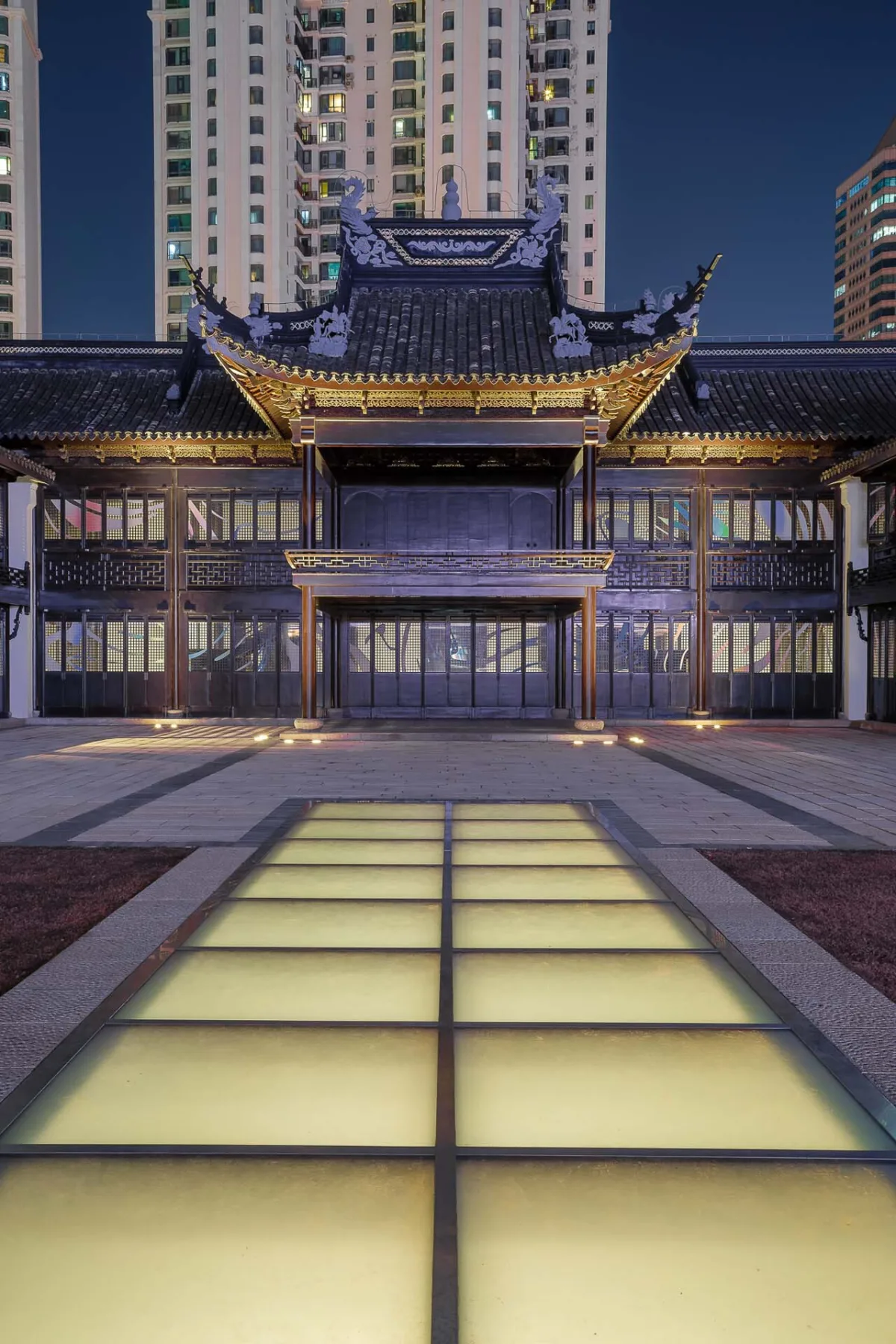 BIM建筑|上海苏河湾万象天地 / Kokaistudios