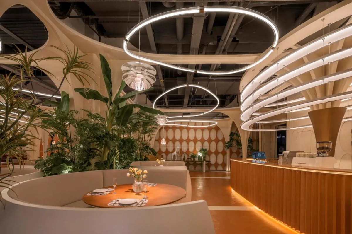 BIM建筑|Meet 11花漾餐厅 / 力场（北京）建筑设计