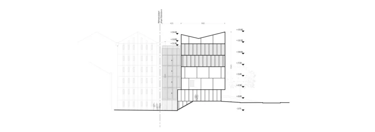 BIM建筑|法国曼恩卢瓦尔省档案馆扩建 / Magnum architectes & urbanistes